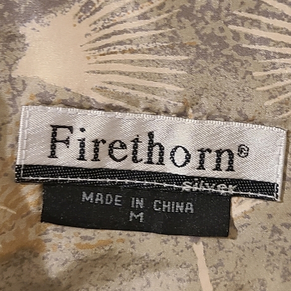 FireThorn Silk Causal Button Up - Picture 10 of 10